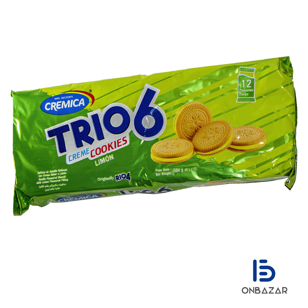 Galletas con crema de limón Trio6 (42g)