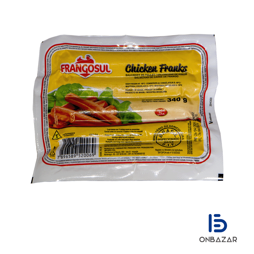 Salchichas de pollo (340g)