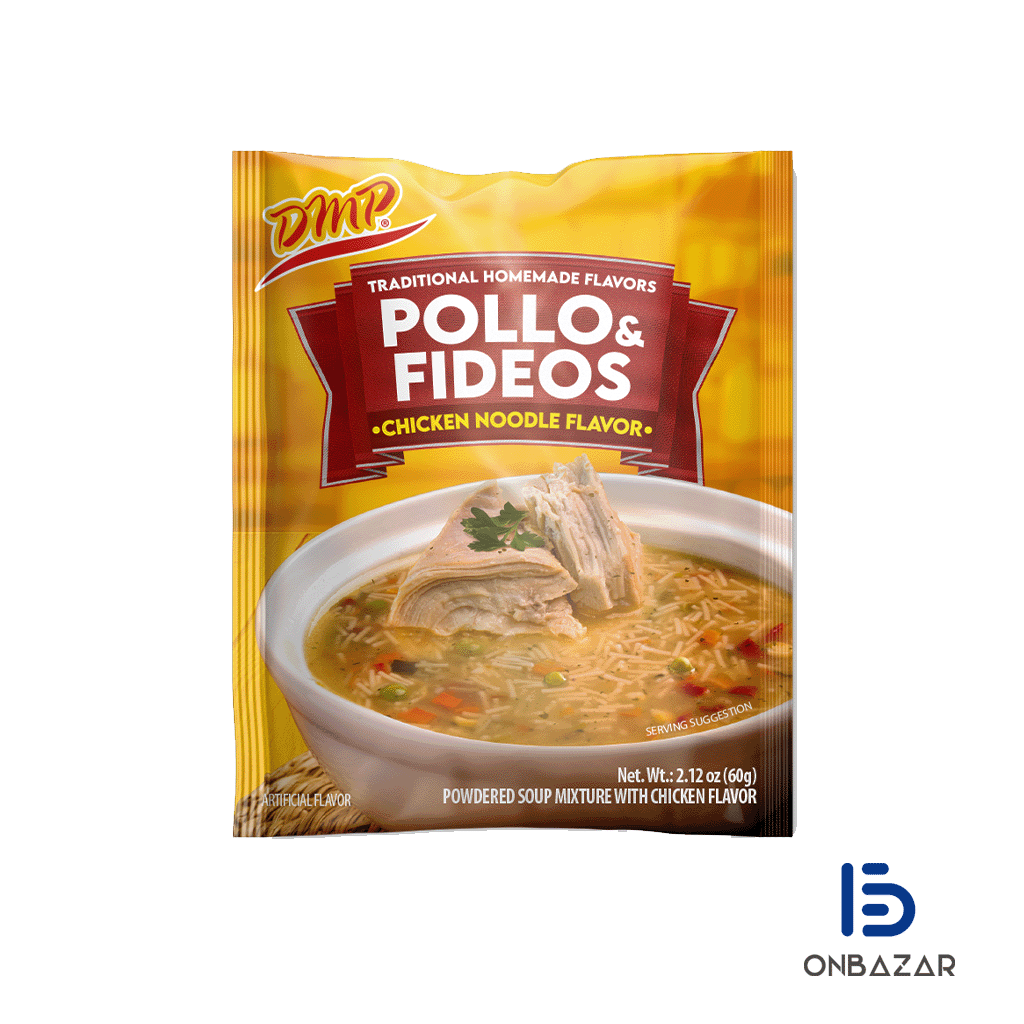 Sopa de pollo y fideos DMP (60g /2.12 oz)